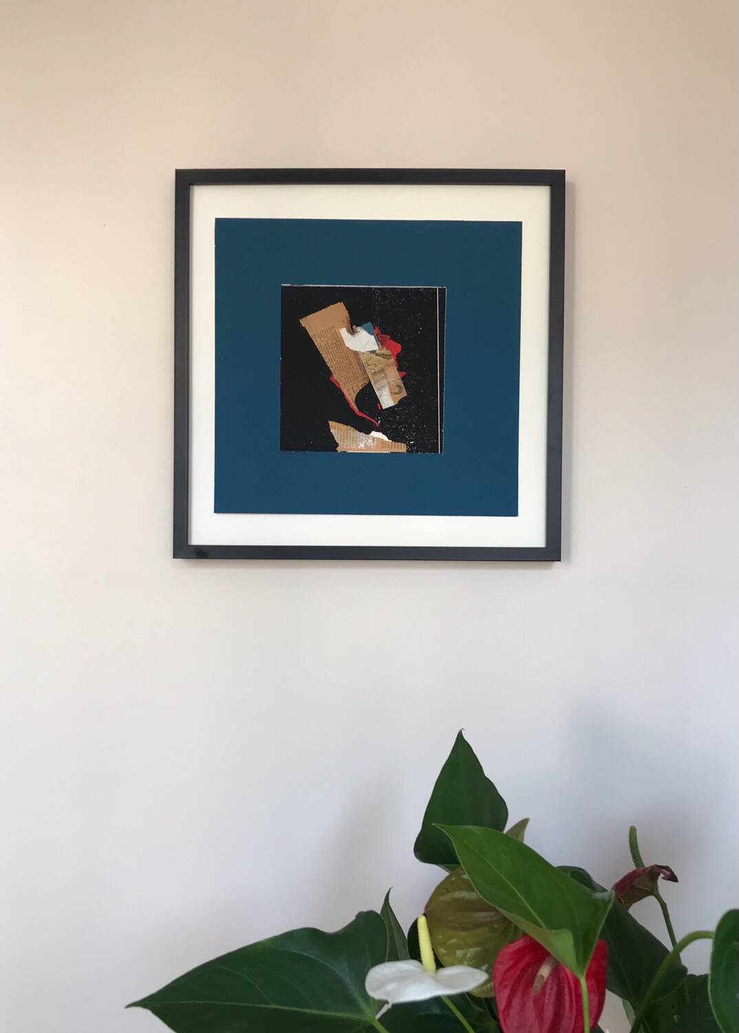 Martine rosset. 1949-2011. ink and collage.