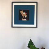 Martine rosset. 1949-2011. ink and collage.