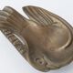 Vintage bronze pocket empty