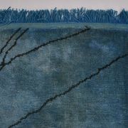 Turqouise Vintage Handmade Hemp Rug sku 3001