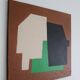 Art abstrait minimaliste pour salon moderne signé Bodasca