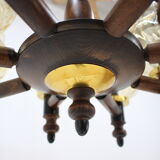 Mid-century big chandelier, 1960