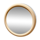 Vintage Space Age round mirror