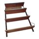 Teak wall shelf