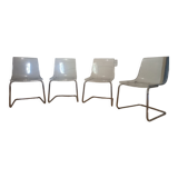 Chaise plexiglas vibtage Carl Ojerstan