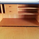 Writing desk 60s blue night