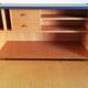 Writing desk 60s blue night