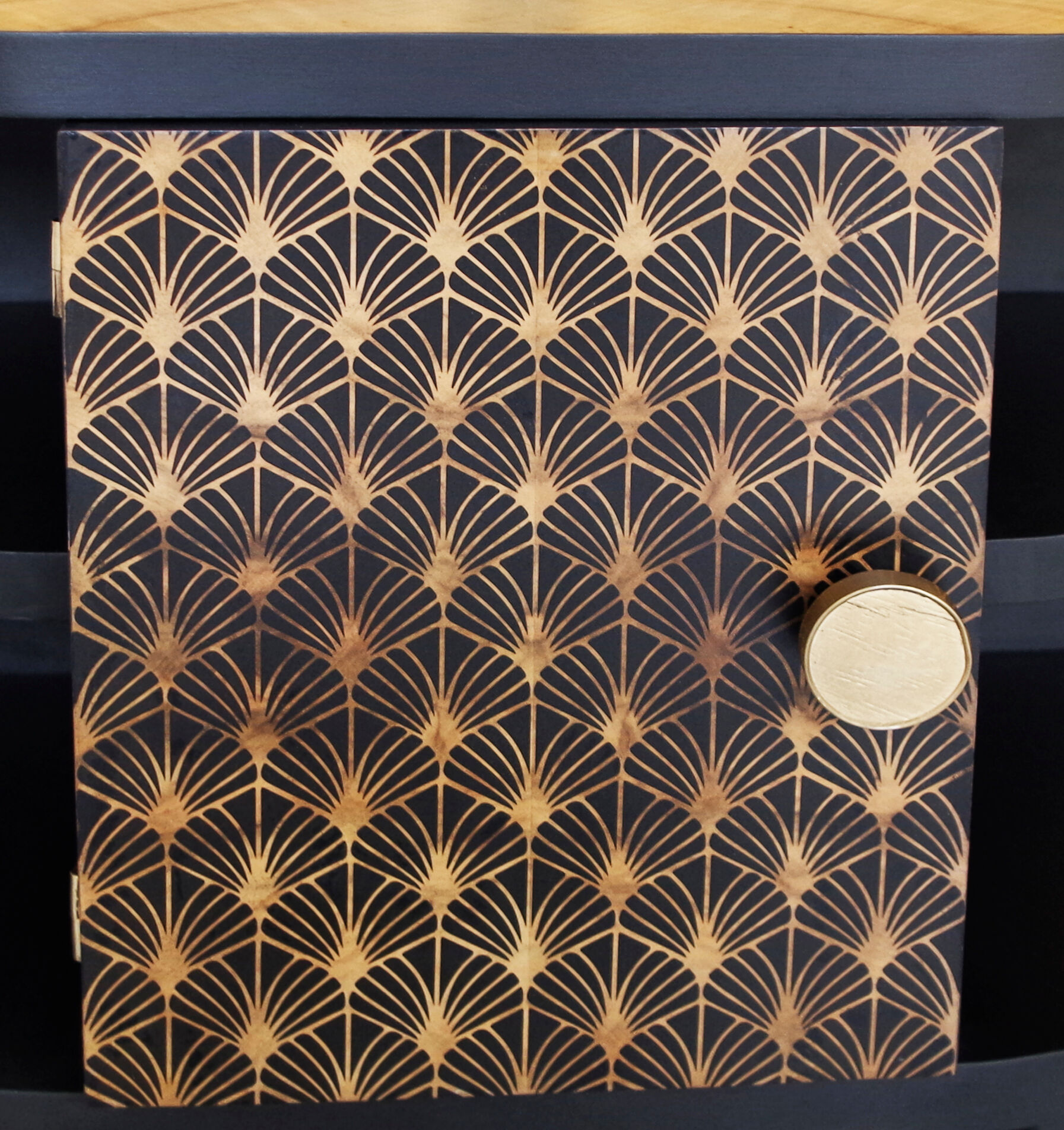 Pair of vintage bedside