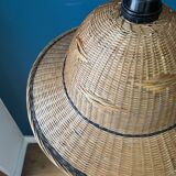 Braided wicker suspension