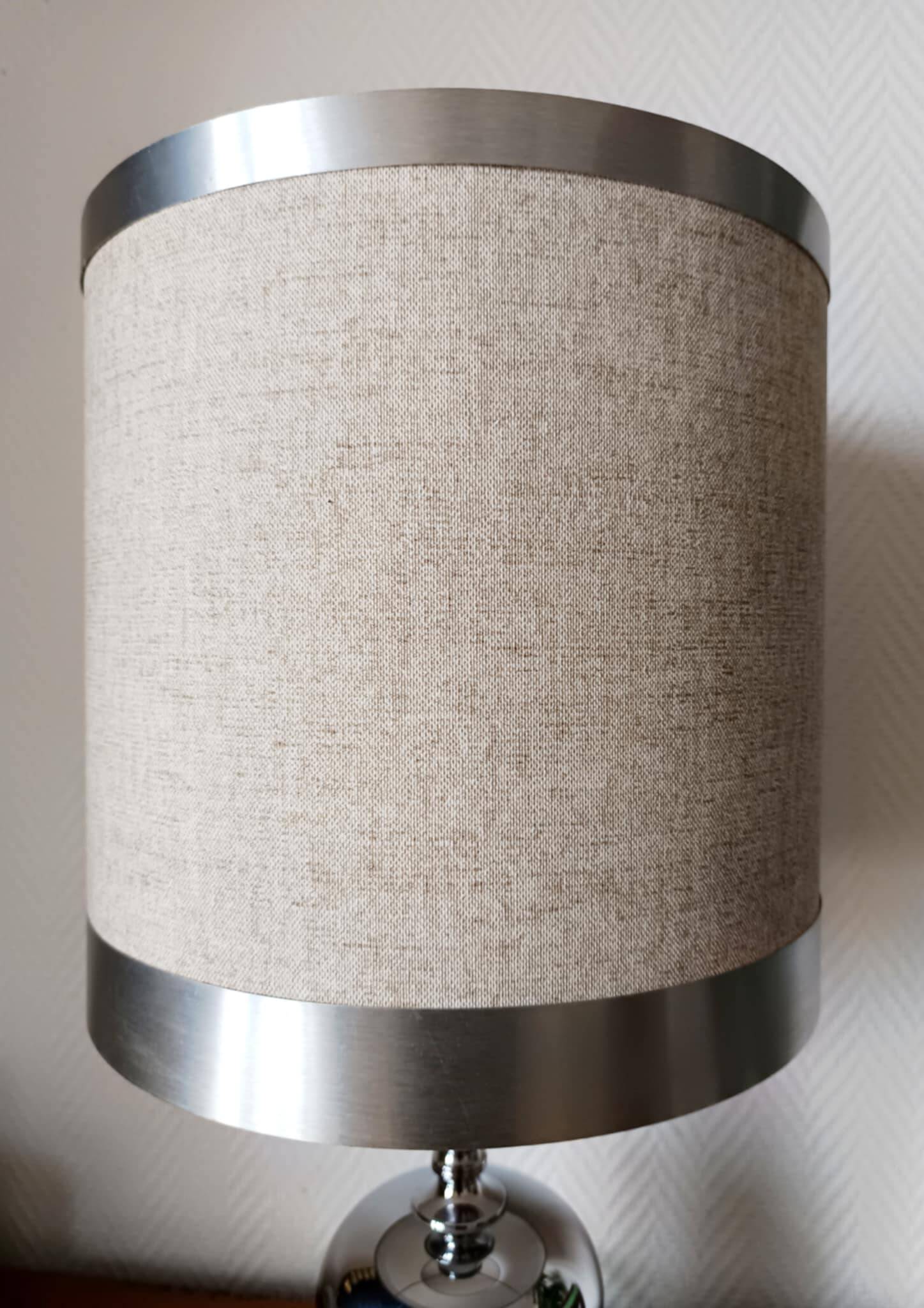 Lampe chrome vintage 1970