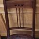 Chaise par J Hoffman en bois courbe' d'époque 1900