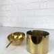 Ashtray Arne Jacobsen Ashtray Stelton SAS Hotel brass brass Mid century