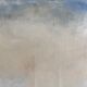 Ancient painting, winter landscape in Auvergne, signed, 20th century