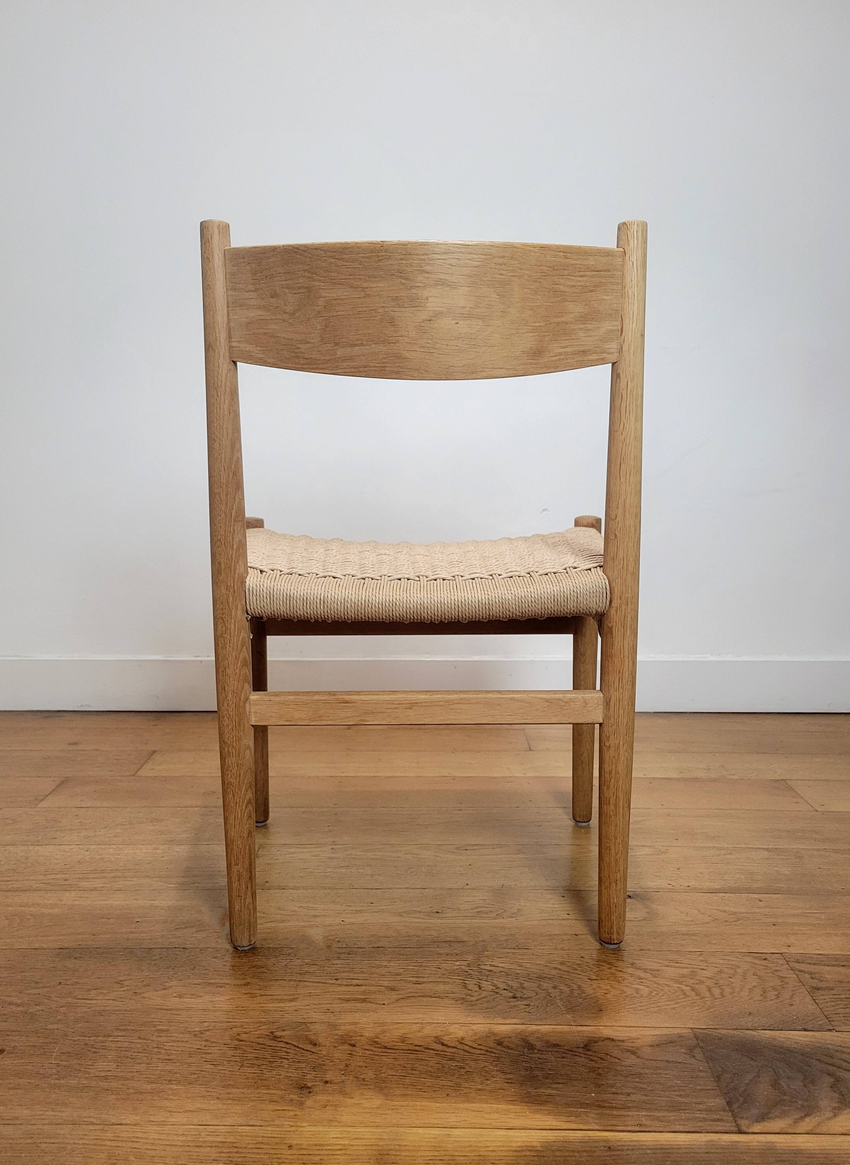 Set of 6 chairs by Hans J. Wegner for Carl Hansen & Søn, 1960