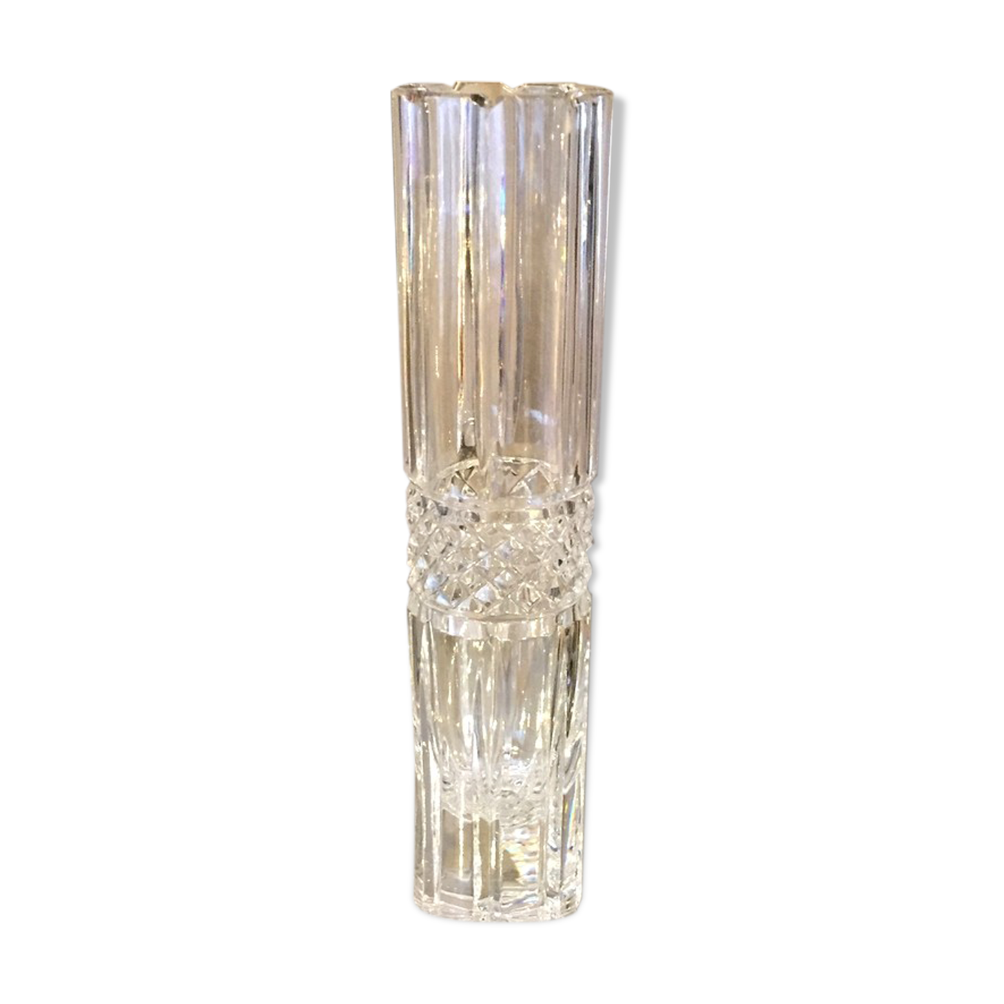 Vase soliflore verre ou cristal