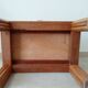 Vintage side table in bamboo and rattan from the 1970s.