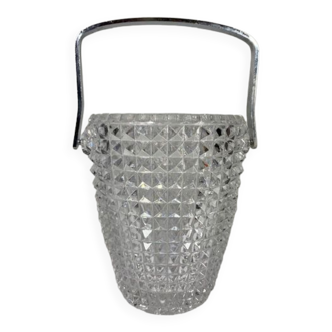 "Vintage" crystal ice bucket