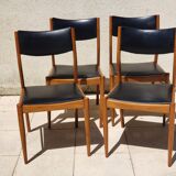 4 vintage chairs from the 50s/60s