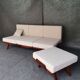 František jiràk sofa bed by tatra, vintage czech 1960s