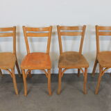 Set of 8 Baumann bistro chairs