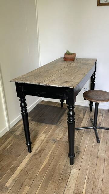 TABLE Desk ANTIQUE Louis Philippe style