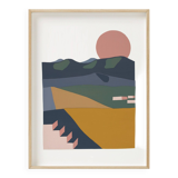 Pink moon - art print (30 x 40) signed ackeogh