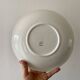 Set of 8 vintage flat plates model Liserons roses de Gien