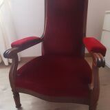 Fauteuil Voltaire style Louis Philippe