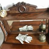 Old wall mirror shelf