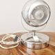 Paire de lampes design Space Age 1960 chromées