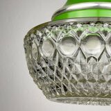 Green suspension light in mid-century style by Targetti Sankey, 1960s.