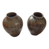 Pair of ceramic vases