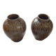 Pair of ceramic vases