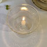 Biot bubble glass tealight candle holder, ca. 1980