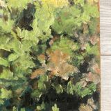 Oil on signed panel