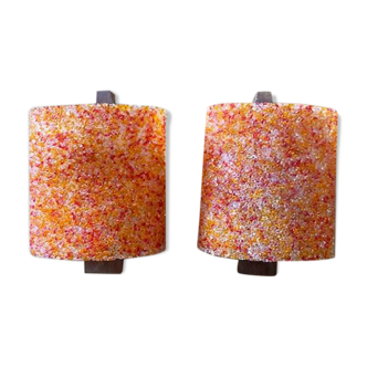 Pair of 50's wall lights