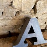 Metal letter A