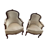 Pair of shepherdess chairs