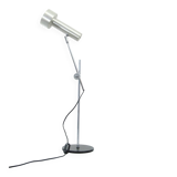 Minimal 1960s Aluminium Desk Lamp in the Style of Peter Nelson