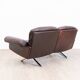 Brown leather 2-seater sofa by De Sede, model DS 31, vintage 1960s.