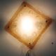 Important Murano glass wall light by Mazzega, 1970s.