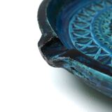 Bitossi round ashtray by Aldo Londi in ceramic, 60s