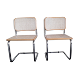 Pair of chairs cesca Marcel Breuer