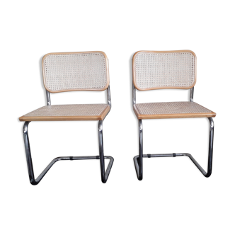 Pair of chairs cesca Marcel Breuer