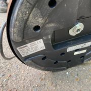 Lampadaire halogène vintage en cuivre à bras tressés édité par Massive