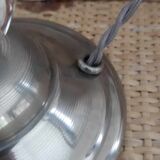 1930s glass lamp and opaline