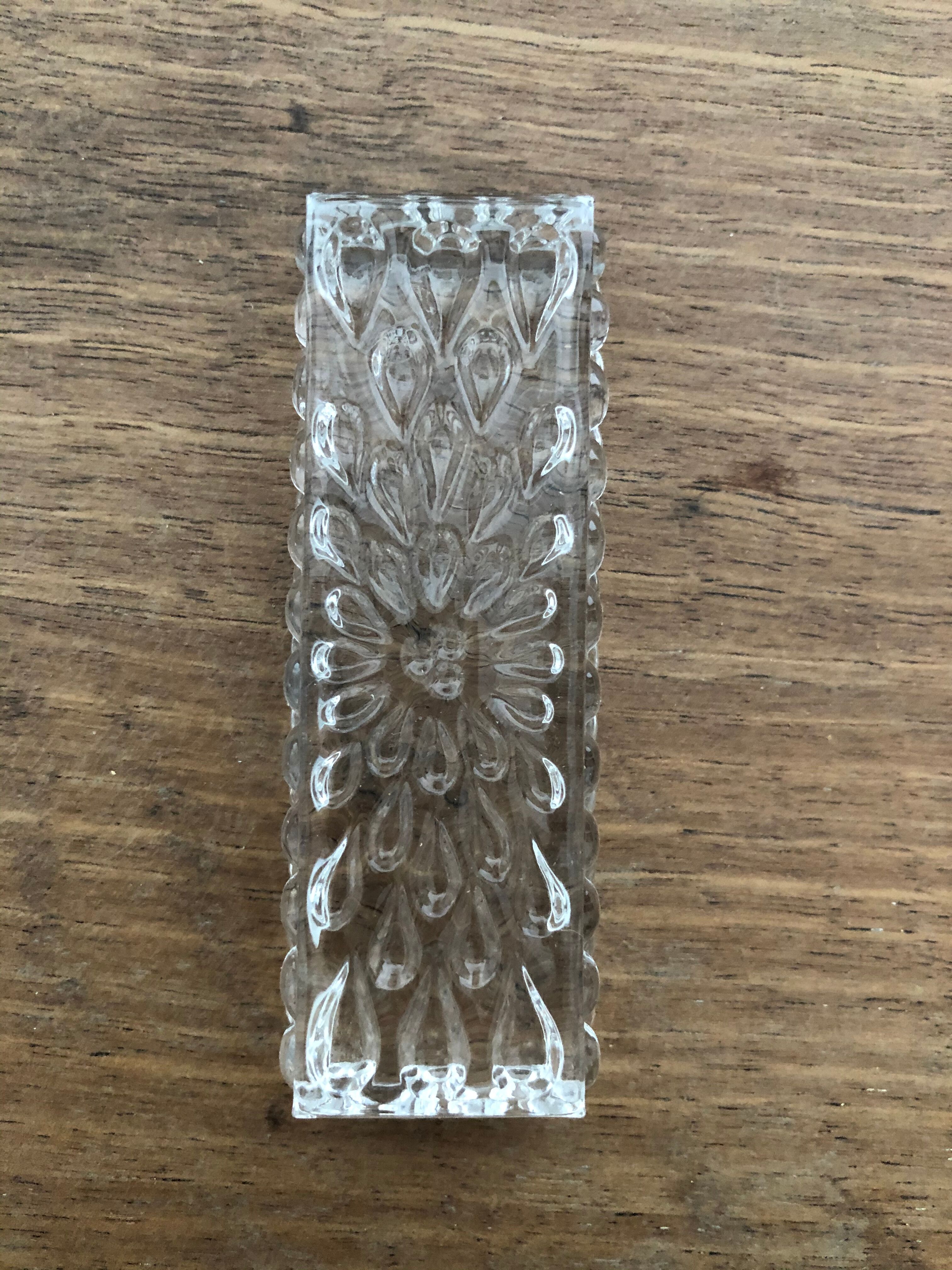 12 Baccarat crystal knife holder