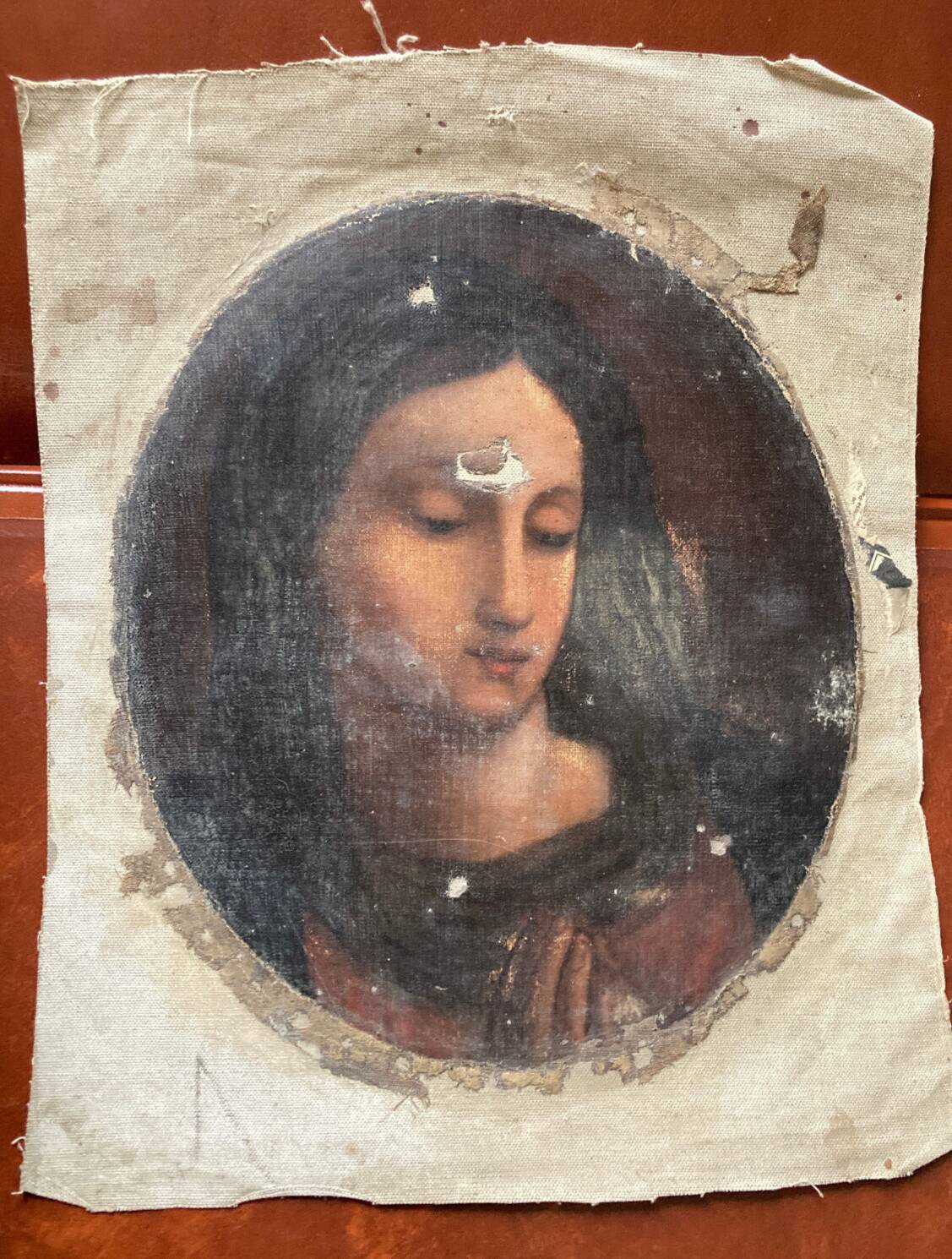 Old portrait of a woman