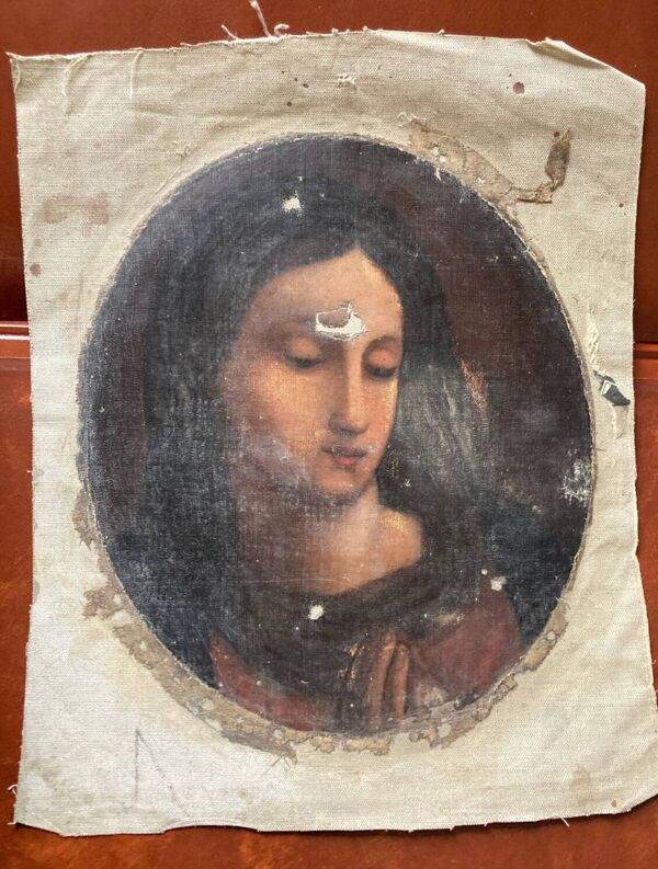 Portrait de femme ancien