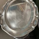 Set of 4 silver stainless steel trays CGHIMA ALPH